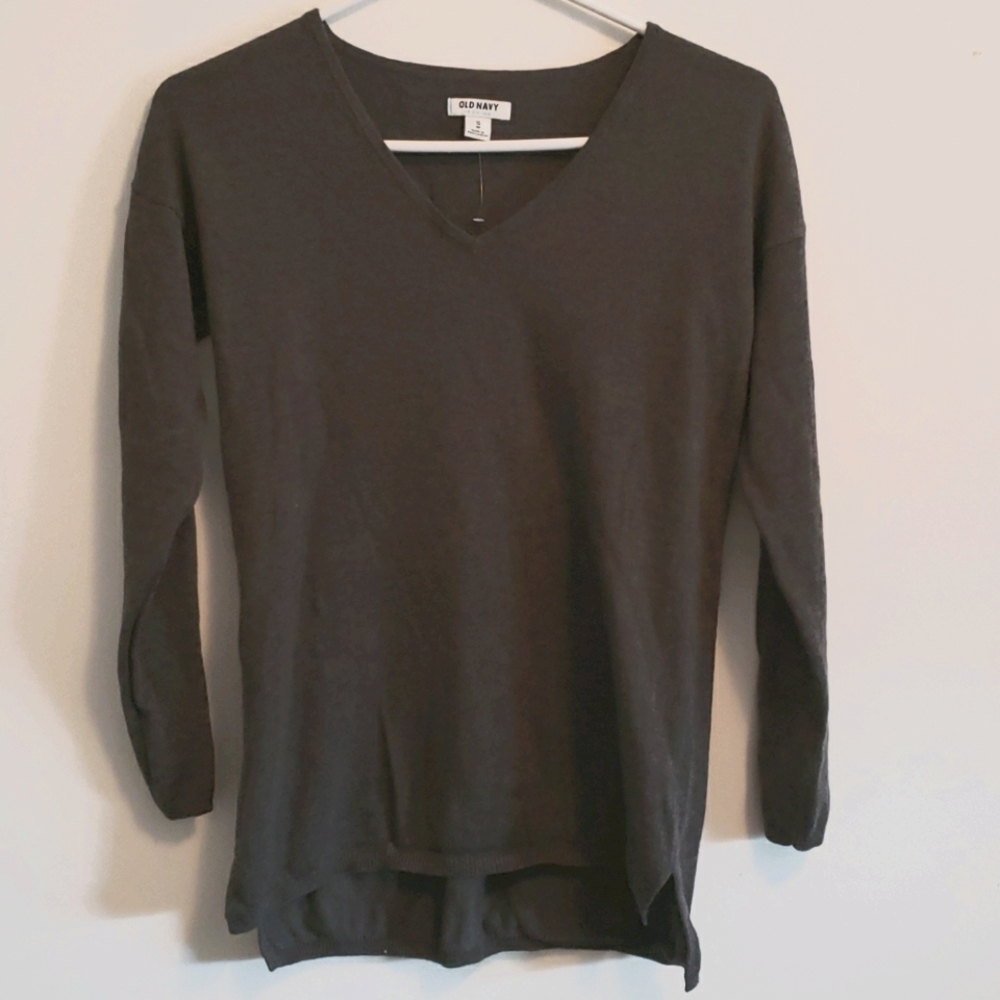 Old navy grey top xs